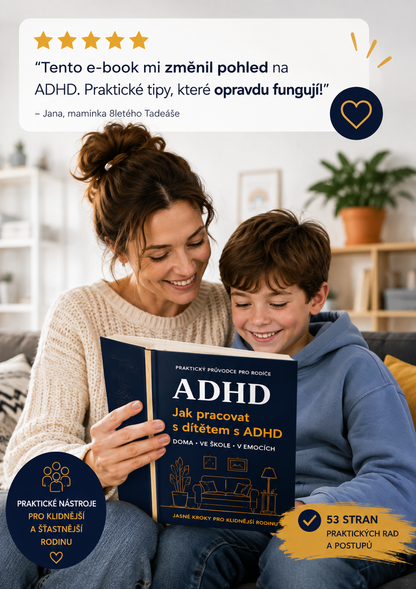 Máte doma dítě s ADHD a už nevíte, jak na něj?